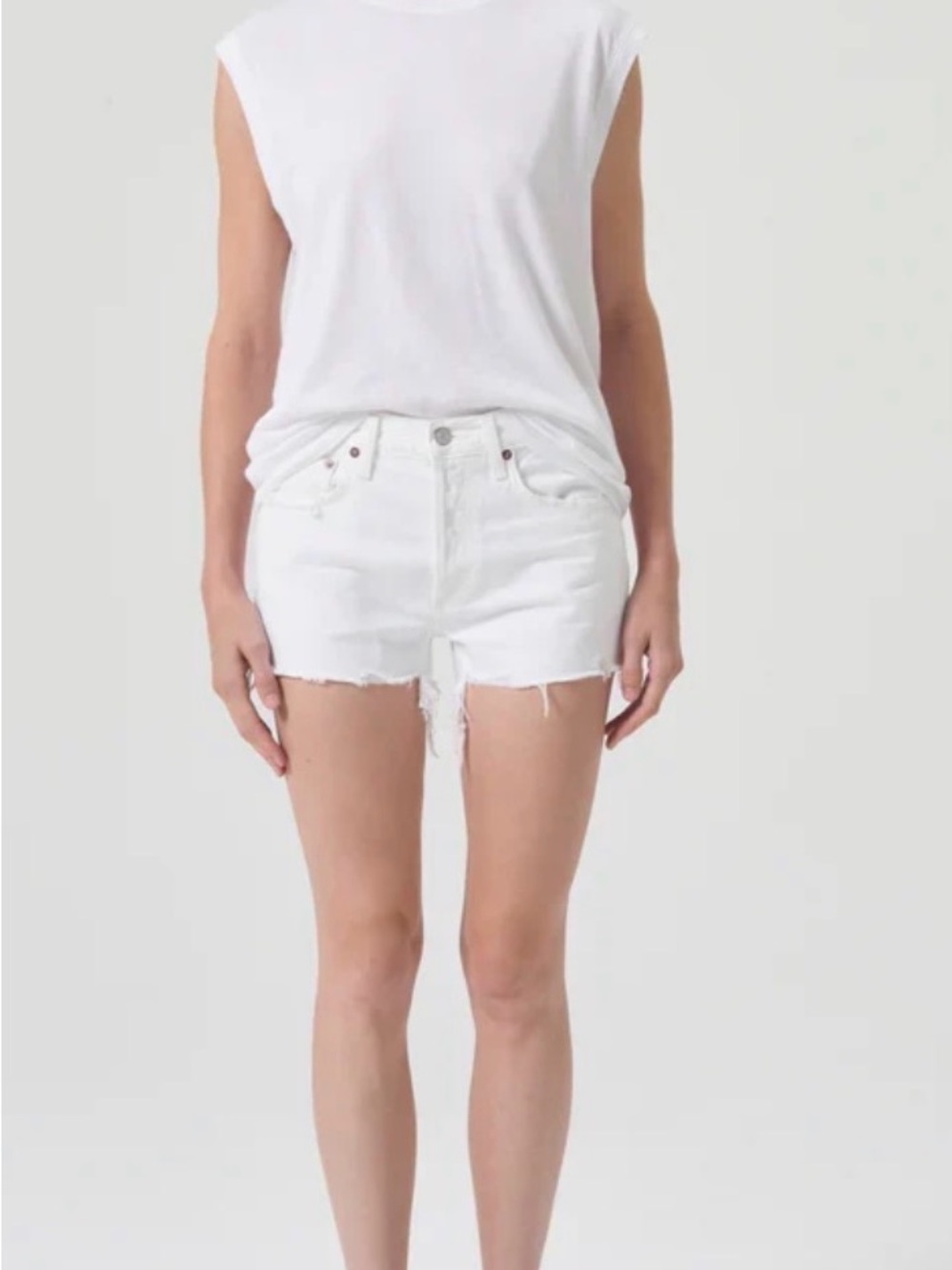 PARKER VINTAGE CUT OFF SHORT - DOUGH